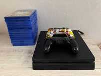 PS4 cu volan si jocuri