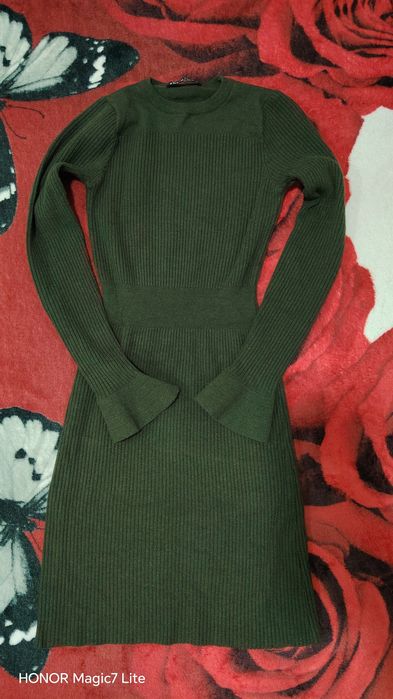 Rochie scurtă verde
