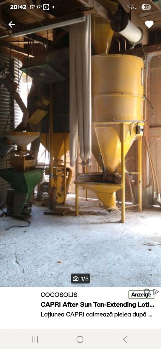 Vând Moară + Amestecator furaje profesional Cramer