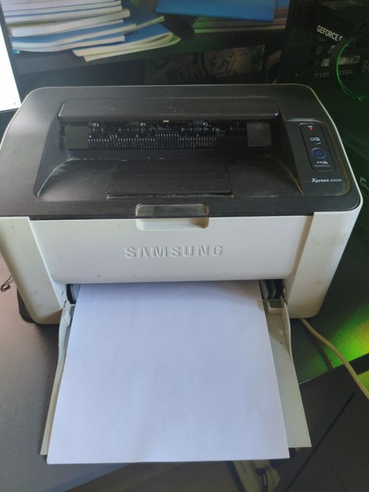 Принтер рабочий.