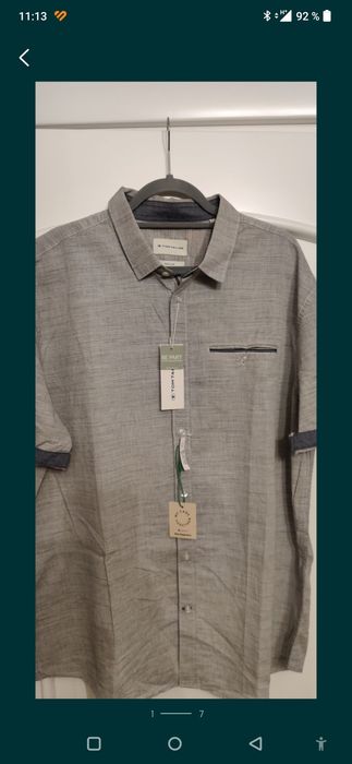 Cămașă cu mânecă scurtă TOM TAYLOR