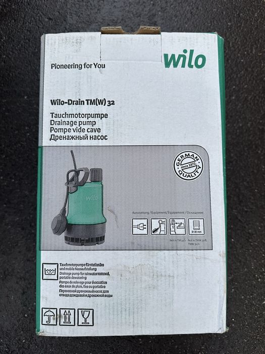 Насос погружной Wilo-Drain TMW32/8/D