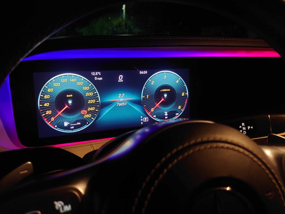 Tabletă Ceasuri bord Mercedes E CLS w213 W257 digitale 0KM A2135405499