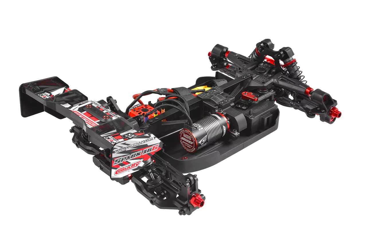 Team Corally – SPARK XB-6 1:8, brushless, 110км\ч, Червено