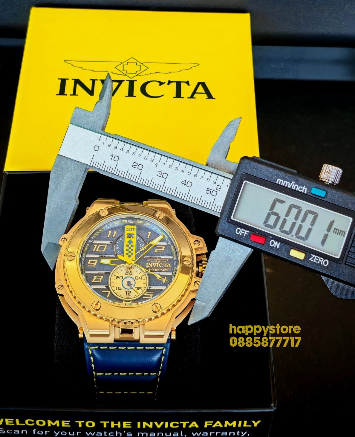 INVICTA Racing Downforce 60 mm, Инвикта нов ръчен часовник