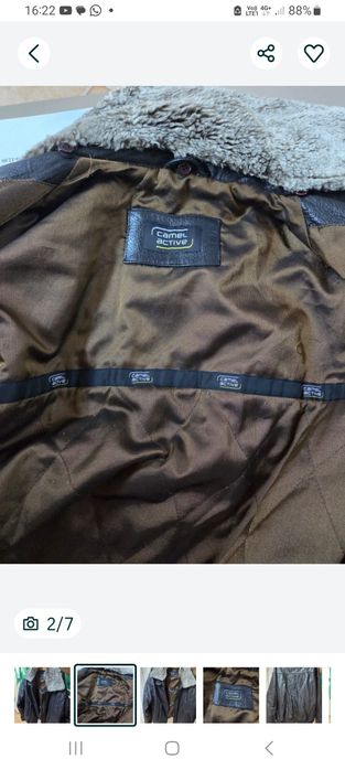 Geaca piele naturala 52.