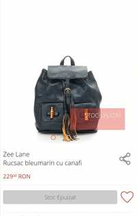 Rucsac bleumarin cu canafi Zee Lane dama, femei, fete