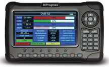 Analizator DiProgess MAX2 Tv Sat Fibra optica