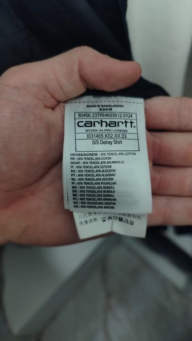 Рубашка Carhartt WIP размер M