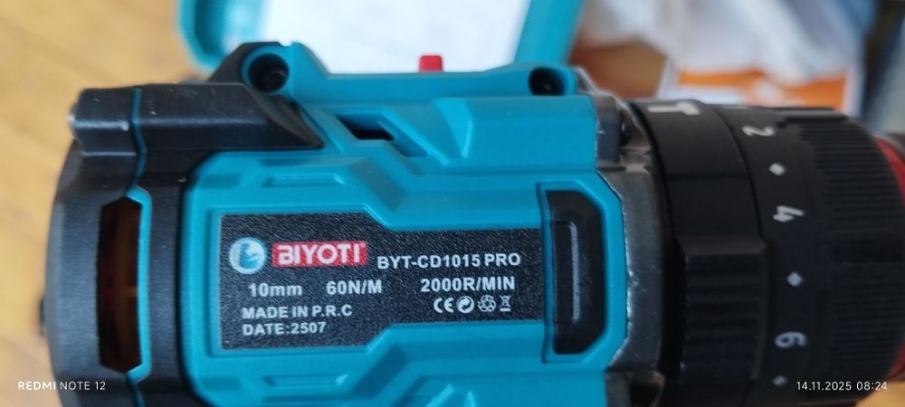 Шуруповерт BIYOTI PRO 16.8V