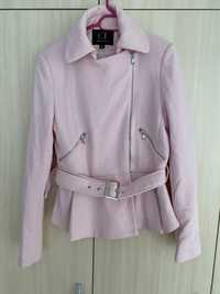 Дамско яке/палто в бледо розово М размер