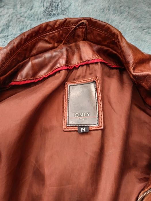 Geacă piele XL .