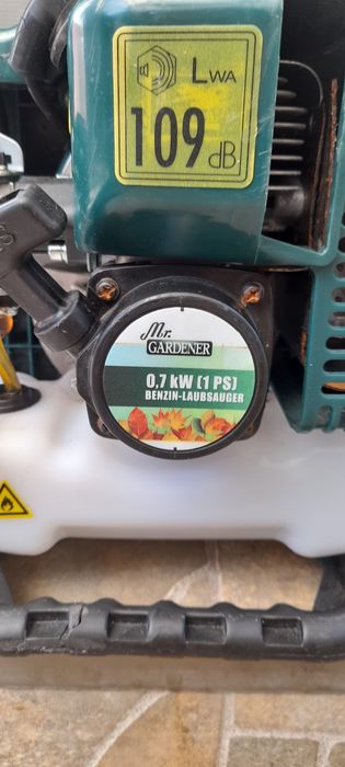 Suflanta frunze motor benzina . Este noua