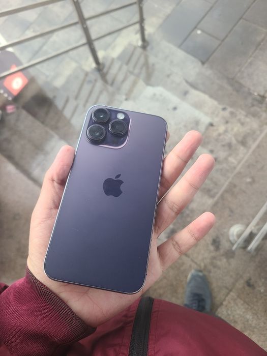 Iphone 14 pro max karobka aybi karobkasi yo'q 256gb 74%yomkust