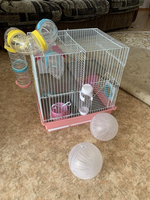 Клетка для хомяков б/у