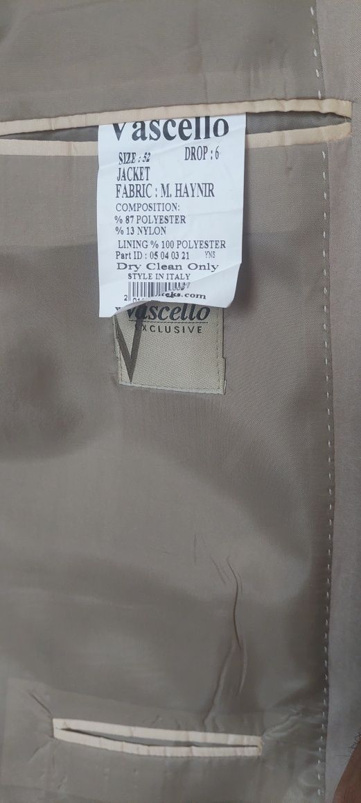 Сако vascello exclusive