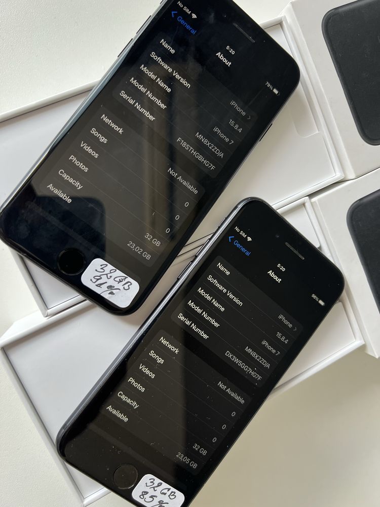 Iphone 7 32gb black -2 броя