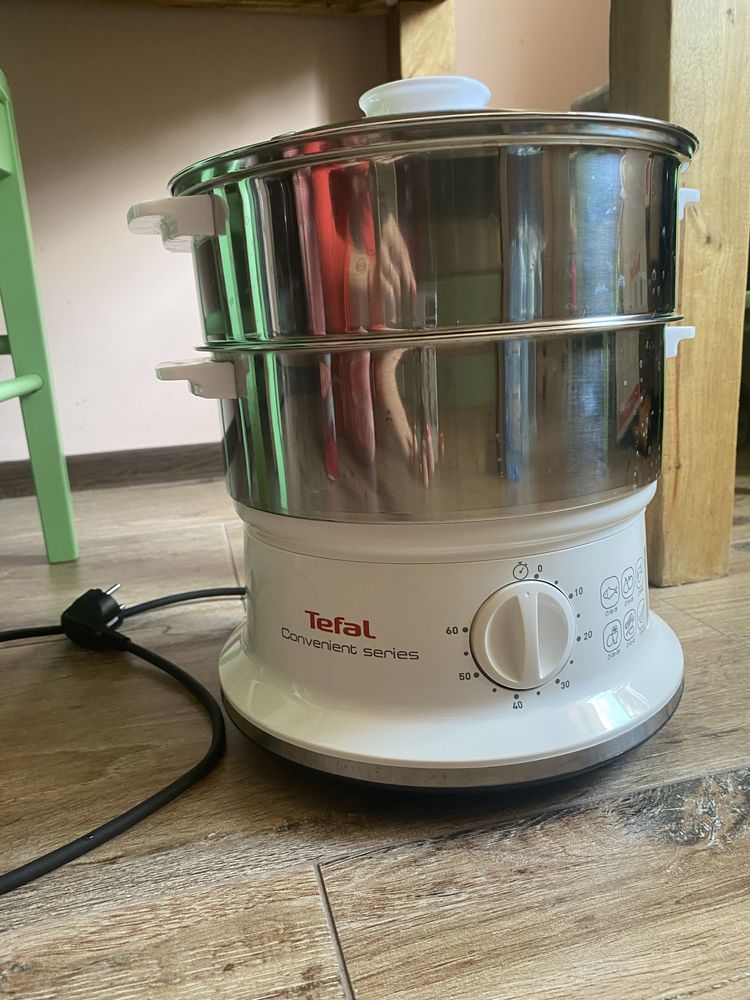 Aparat de gatit cu aburi Tefal, otel inoxidabil