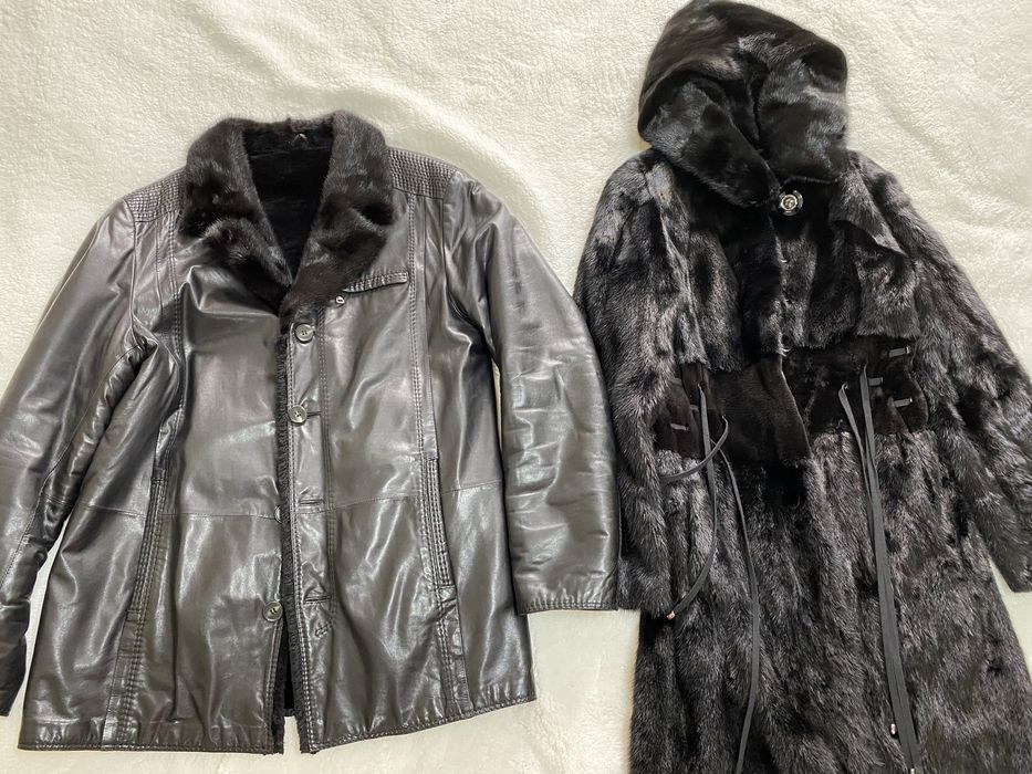 Норковая шуба и дубленка