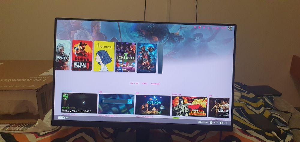 Monitor LG 100hz, IPS, 24 inch diagonala