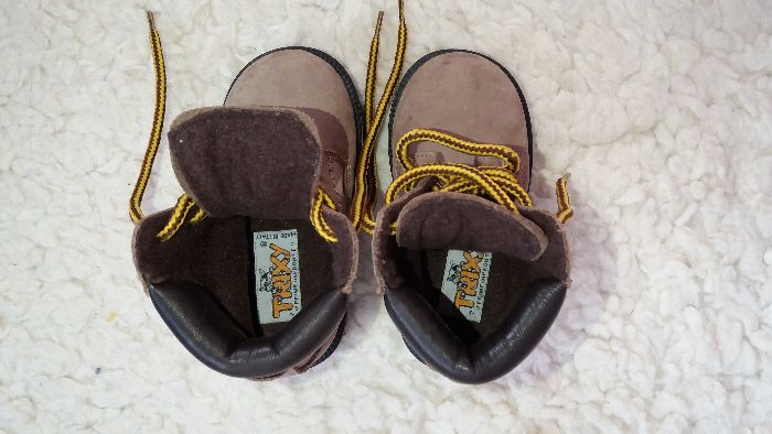 Ghete TRIXY din piele captusite interior pentru copii