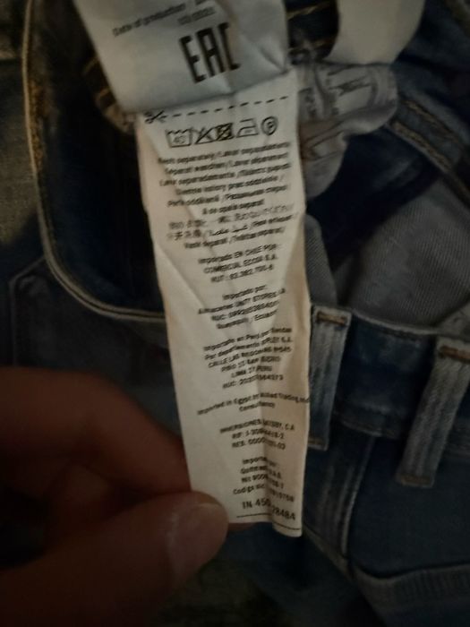 Къси дънкови панталонки/ бермуди Pepe Jeans Power Flex, размер W34