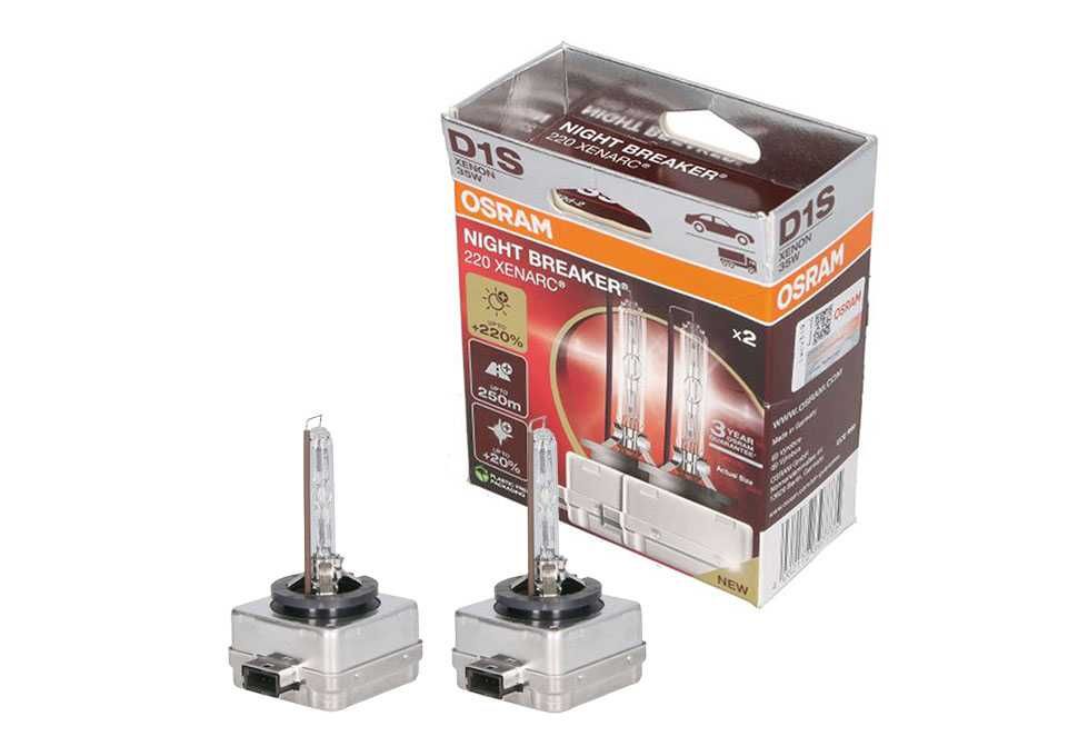 Ксенон крушка D1S, 85V 35W, Xenarc Night breaker 220, Osram