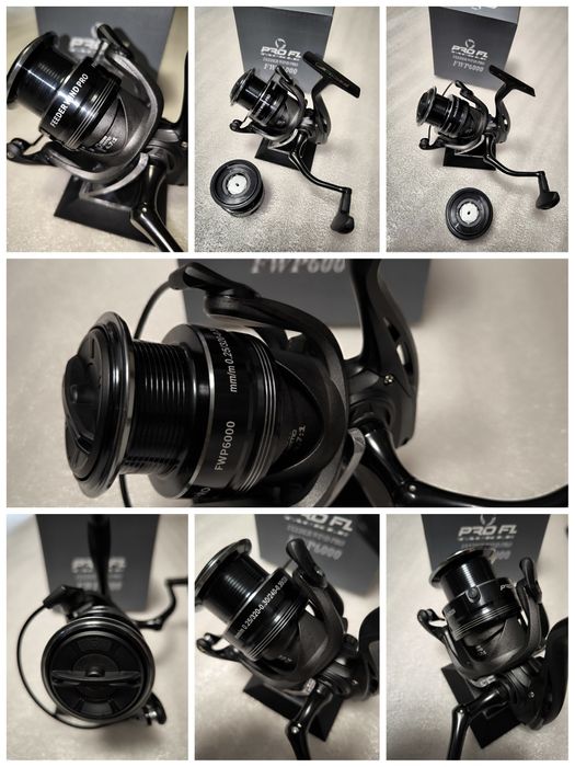 SET 2 Lansete PROFL X POWER FEEDER 3.60m 180g + 2 Mulinete FL 6000
