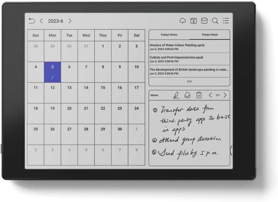 Электронный блокнот ридер Onyx Boox Tab mini C 4/64Гб + чехол и стилус