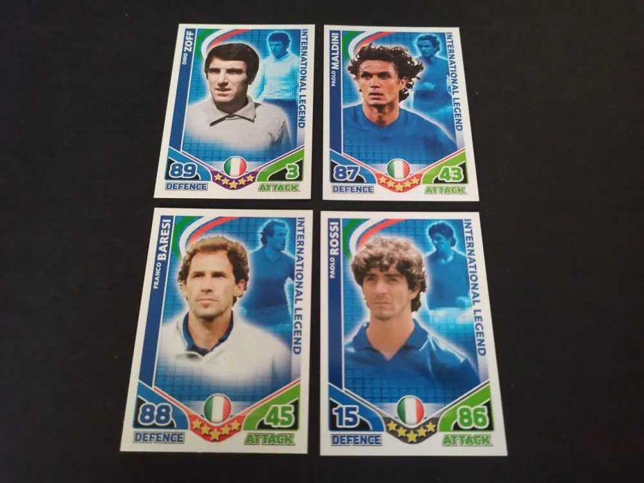 Set complet 32 cartonase Topps MA World Cup 2010 (Maradona, Pele, etc)