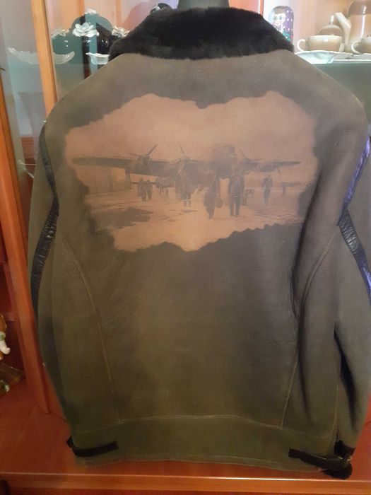 Geaca din piele imblanita barbati