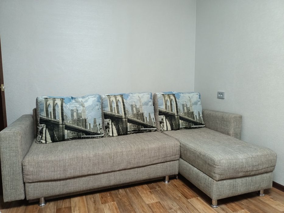 Продам б/у  кресло и диван раскладные