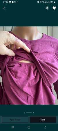 Haine gravide costum bluza alaptare