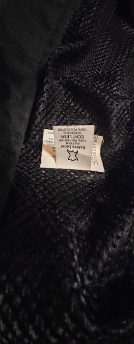Geaca de piele moto noua.