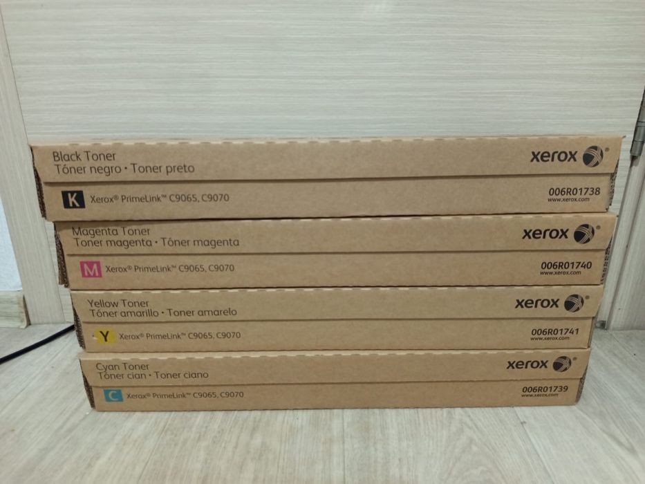Картриджы на XEROX прайм линкс 9065 по 9070 ОРИГИНАЛ. Комплект 200 000