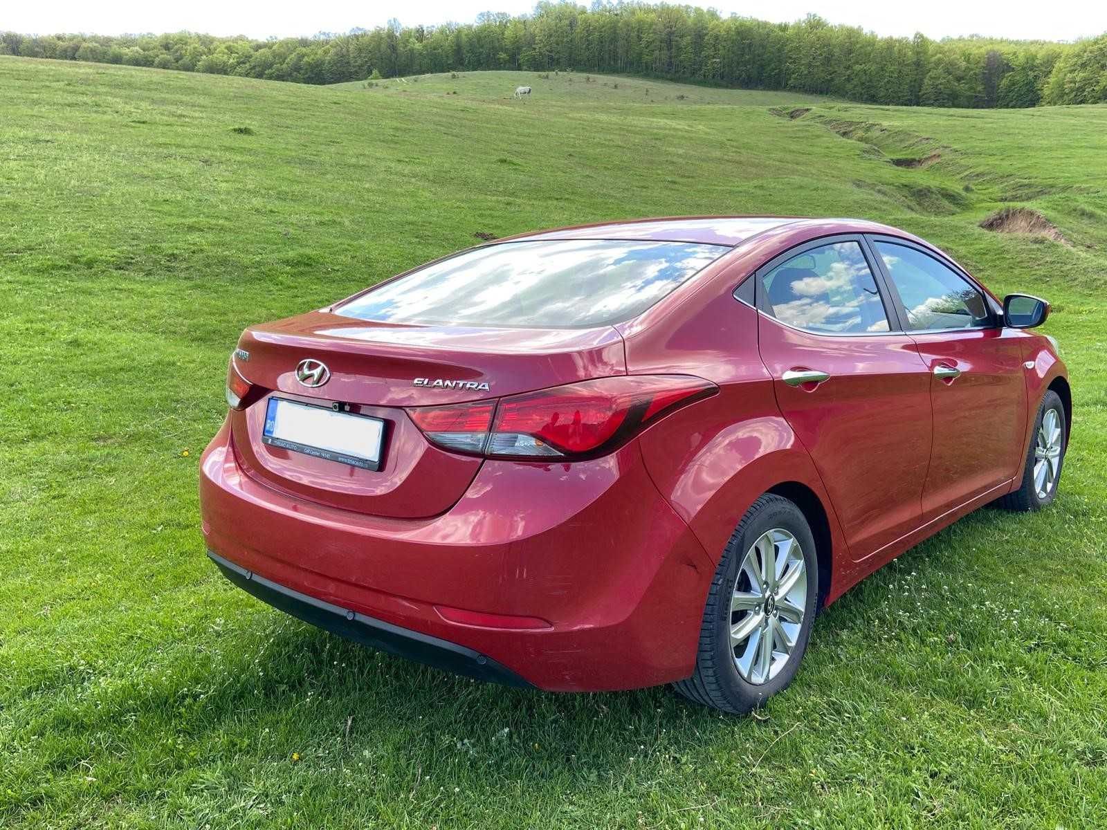 Hyundai Elantra 2014, 1.6 Benzină + GPL, Stare foarte bună