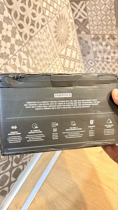 Marshall Emberton 2 II преносима блутут колонка bluetooth колона