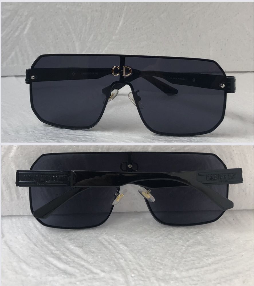 Dior Дамски слънчеви очила маска в 3 цвята черни кафяви сини CD 10460