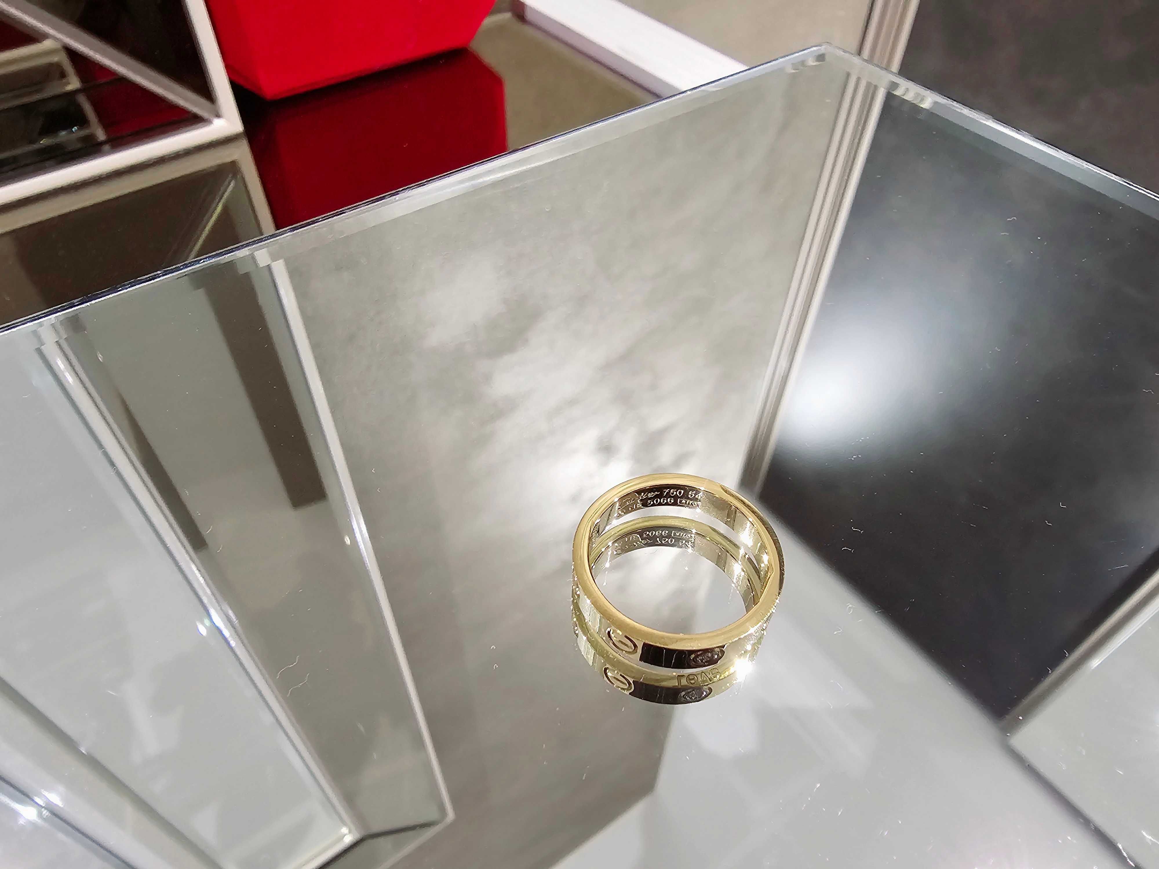 CARTIER Love Gold 1 Diamond Small Model Пръстен
