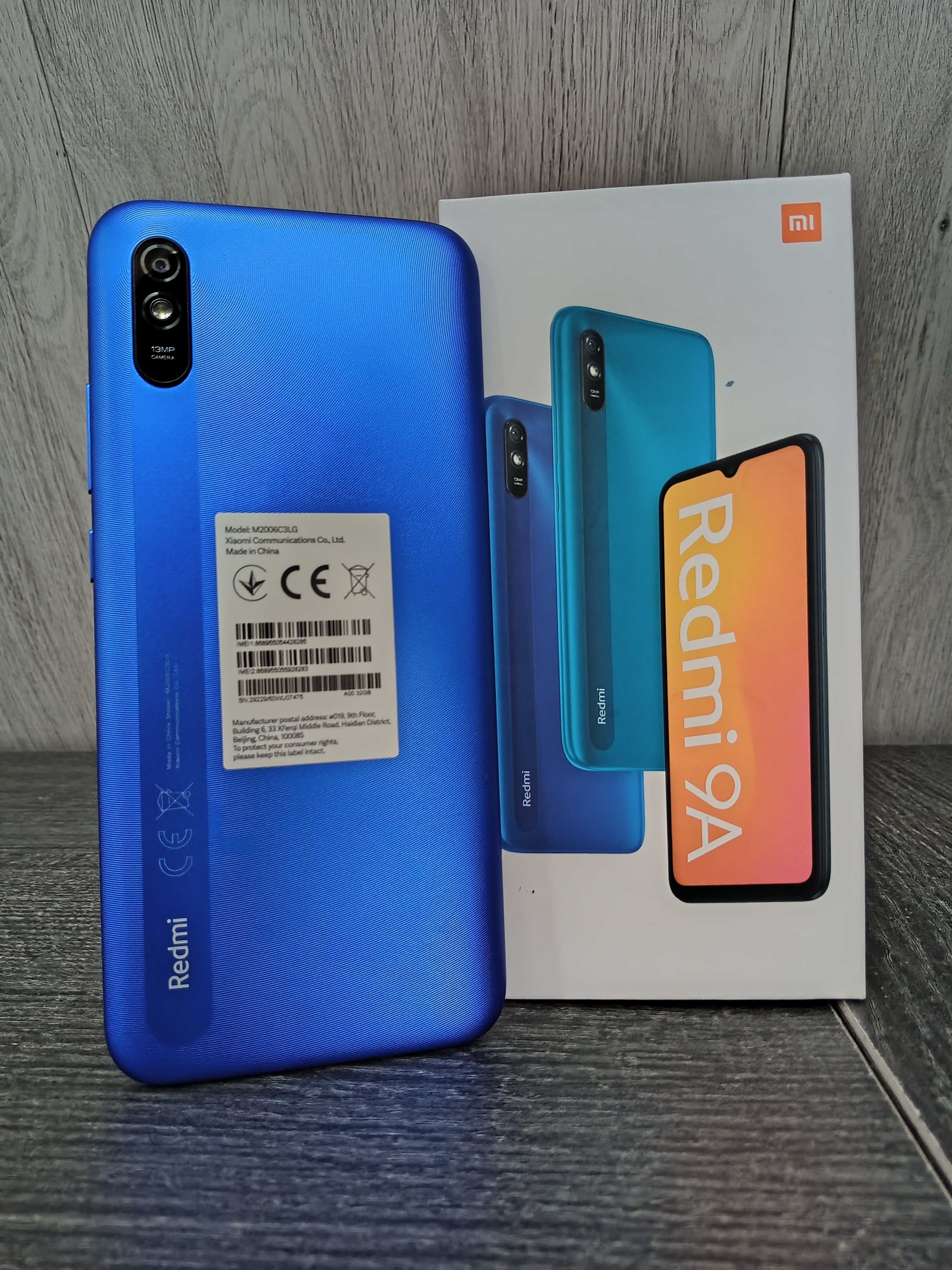 Xiaomi Redmi 9A 2/32 новый, синий