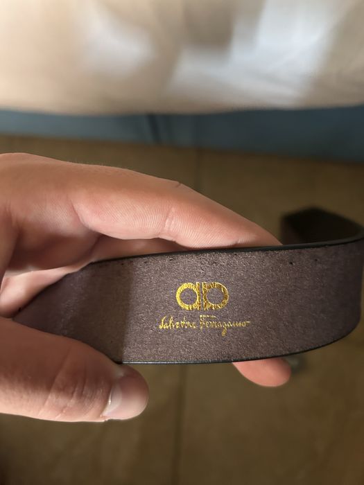 колан ferragamo черен