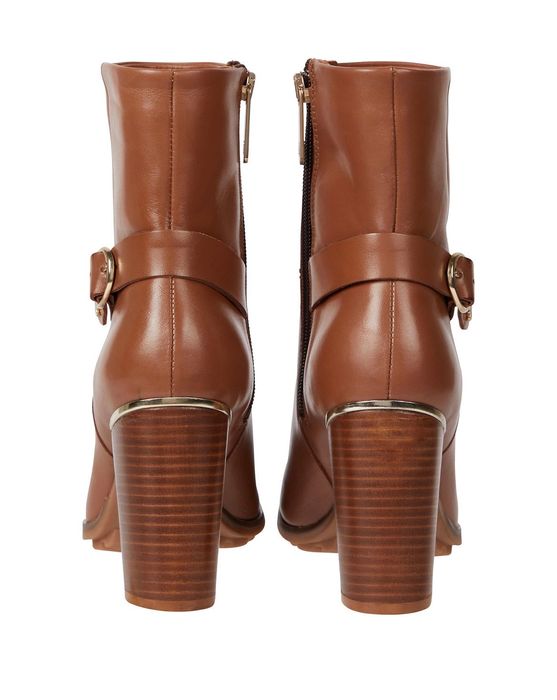 Кожени боти Tommy Hilfiger  40