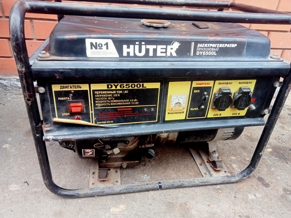 Генератор 220 бензиновый 5.5квт 2.2