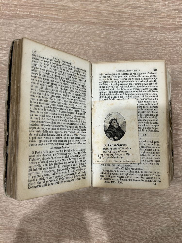 Книга от 1874 г. Manuale di Filotea