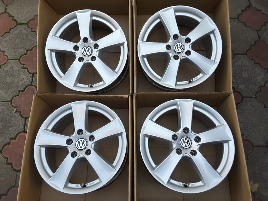jante aliaj 16; 5x112; Vw Passat b5, b6, b7, b8, Golf 5, 6, 7, Caddy