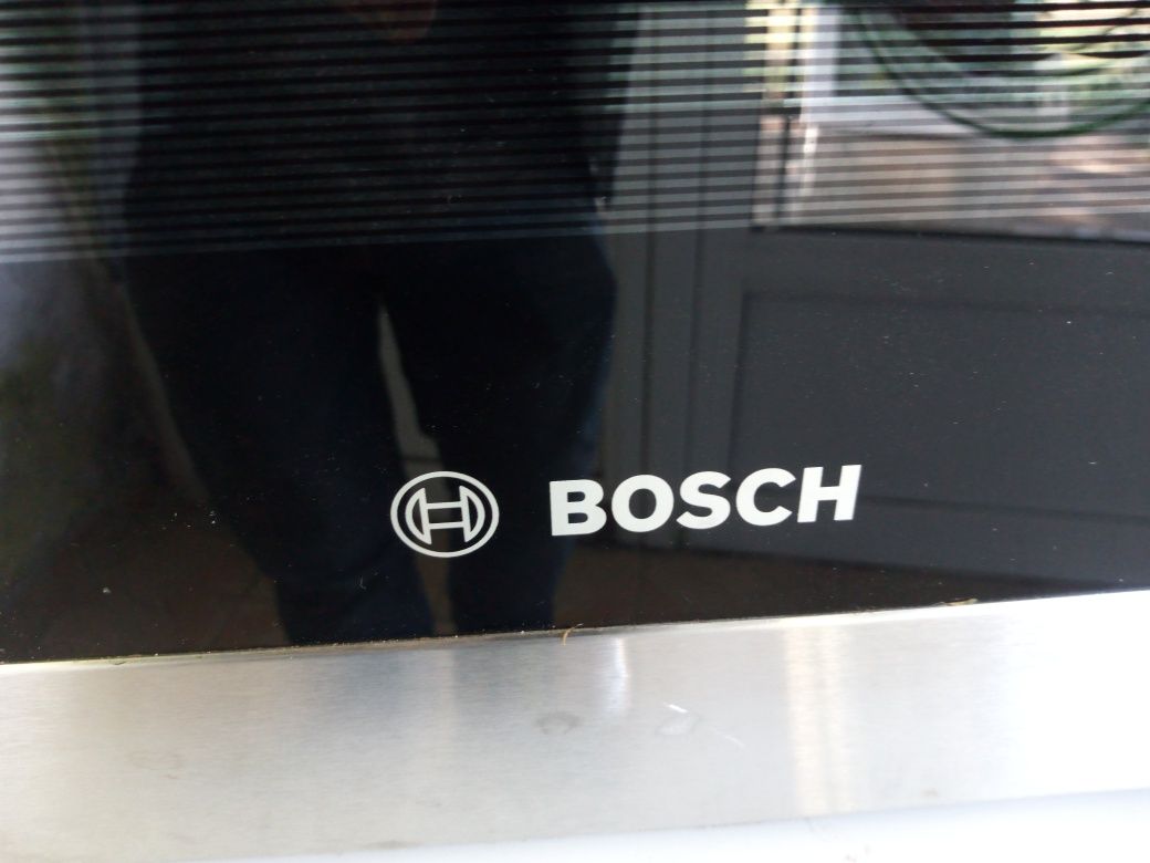 Иноксова  печка за вграждане с керамичен плот Бош Bosch 2 год.Гаранция