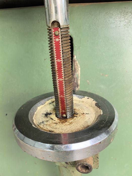 Комбинирана пендула с пробиван апарат, с 5 сфредла