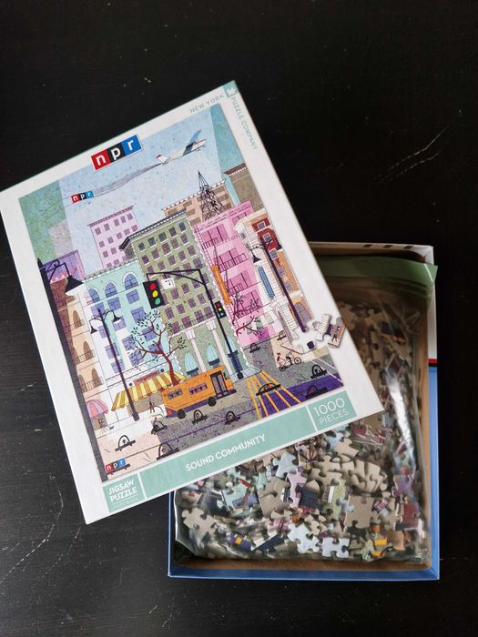 Пъзел 1000 части - Анимиран град, New York Puzzle