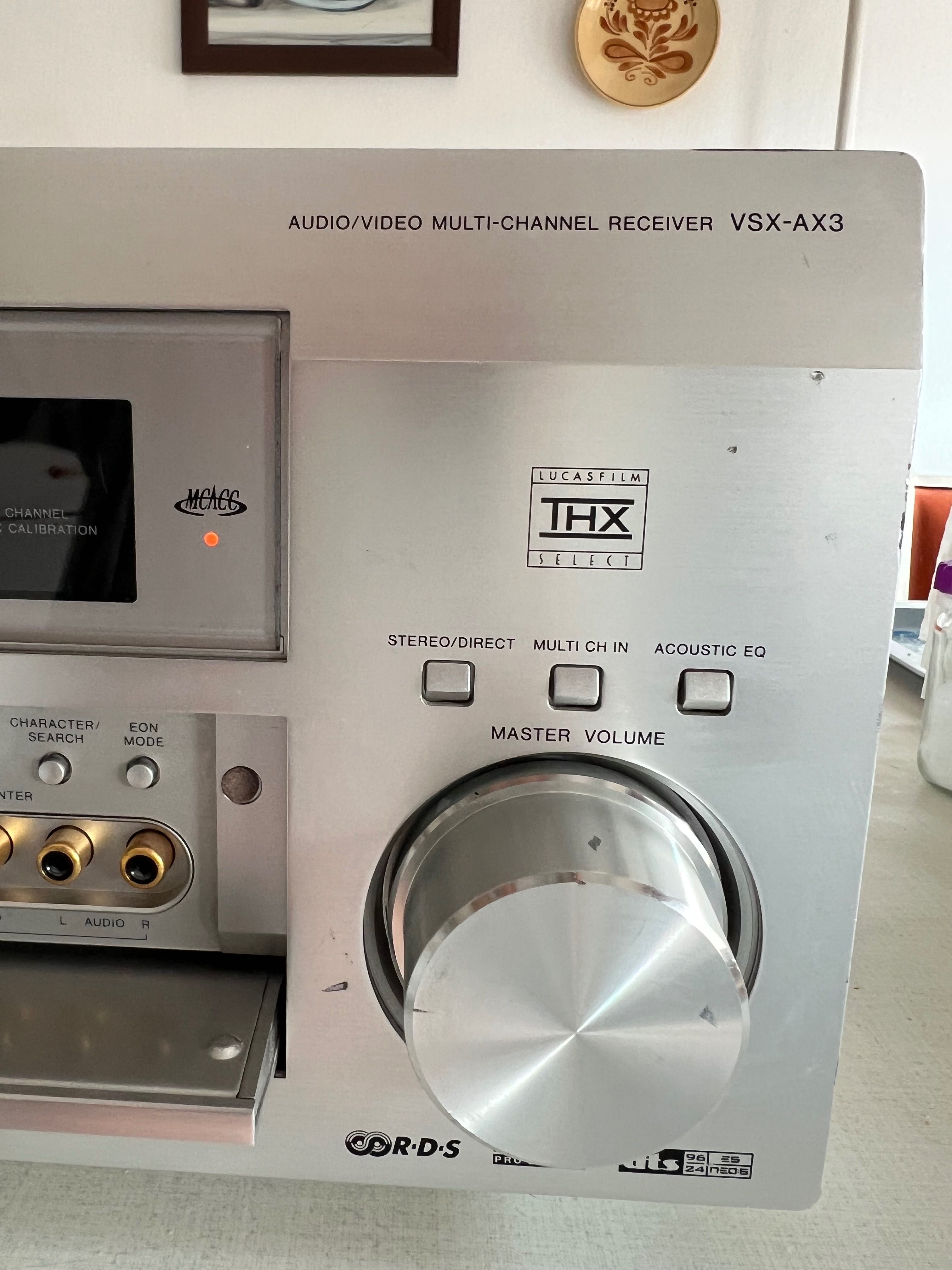 Ресийвър Pioneer -VSX-AX3-S ,7x100W