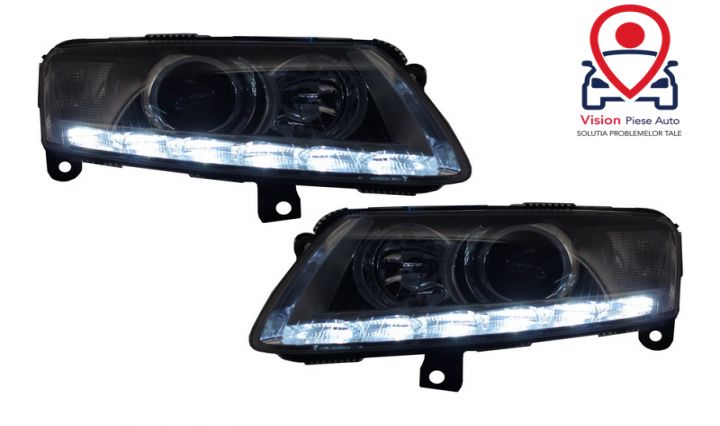 Faruri LED DRL Xenon Fara AFS Chrome